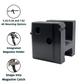 AK Wall Mount W/ Magazine For 5.45/5.56/7.62 Magazine Well - AK47 / AK74