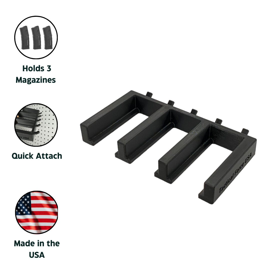 AR-15 Pegboard Magazine Mount / Rack