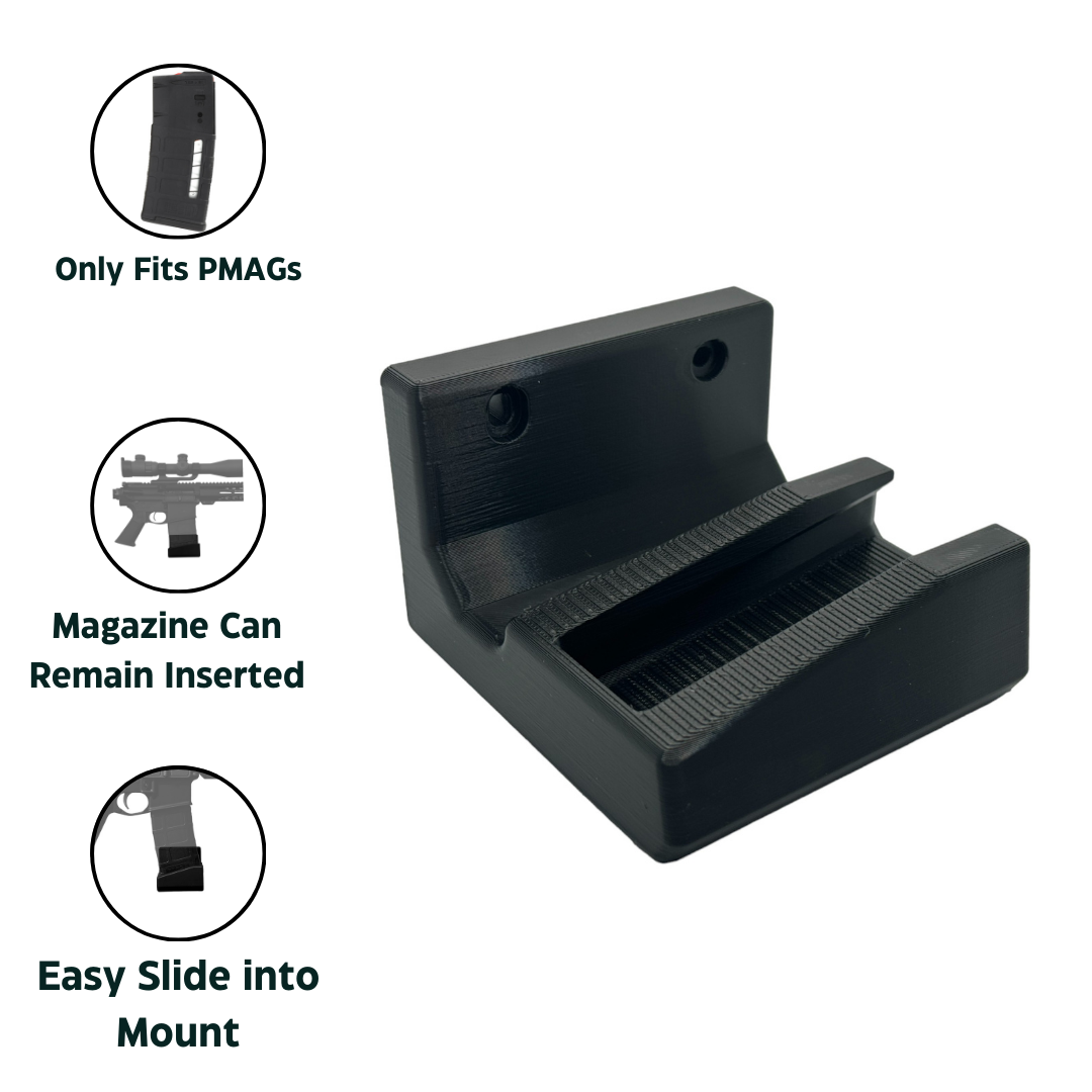 Magpul AR10 PMAG Rifle Wall Mount - 762x51 SR125/M110