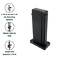 AK Vertical Wall Mount For 5.45/5.56/7.62 Magazine Well - AK47 / AK74