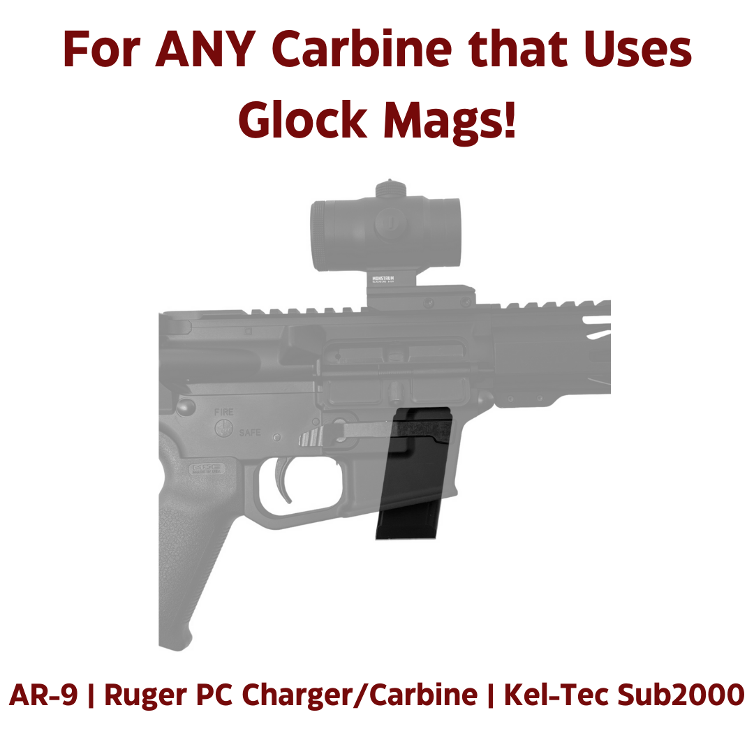AR9 Wall Mount | Glock Mag PCC | Sub2000 | Ruger Charger/Carbine