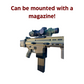 FN SCAR-H Wall Mount W/ Magazine Holder