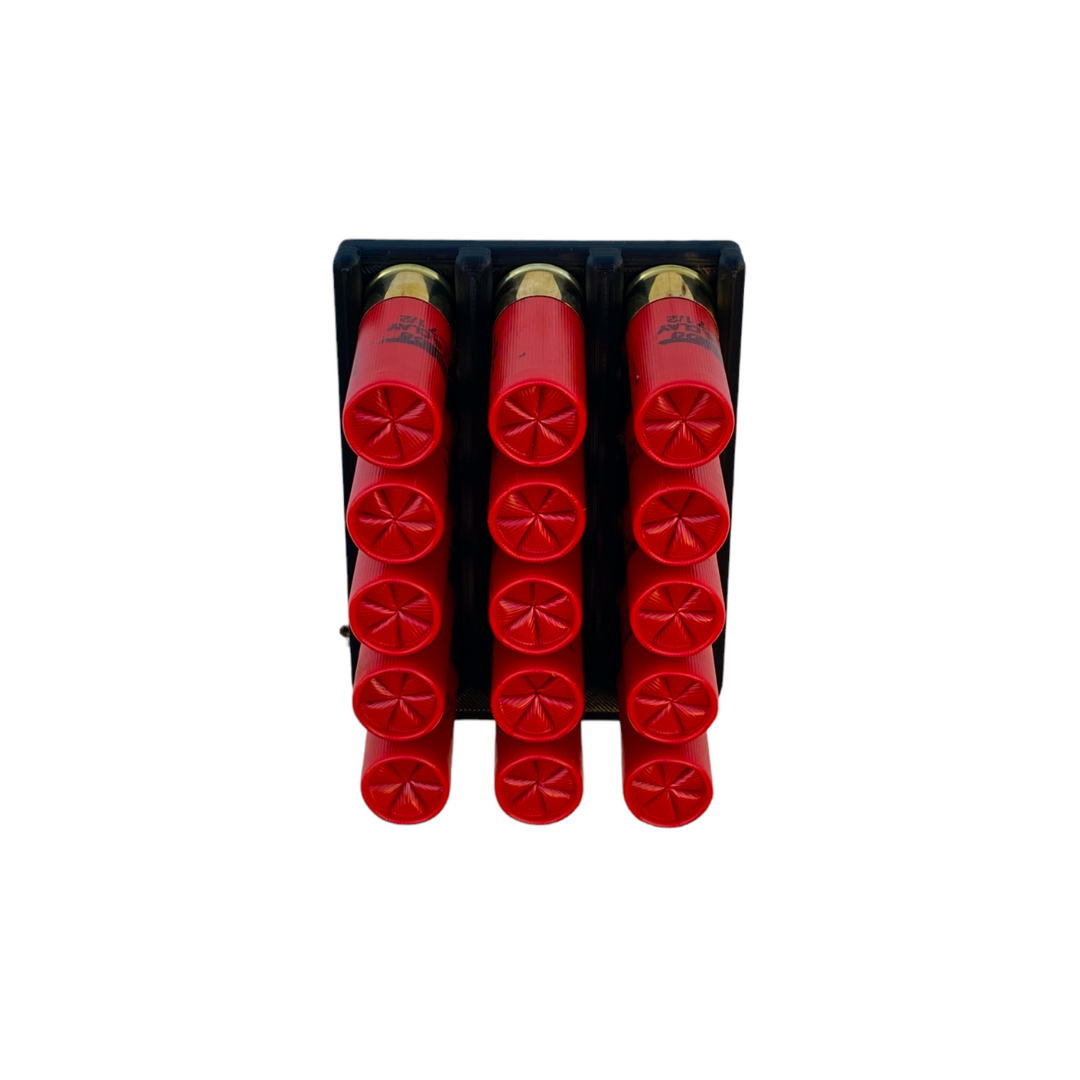 12-Gauge Shotgun Shell Rack Wall Mount