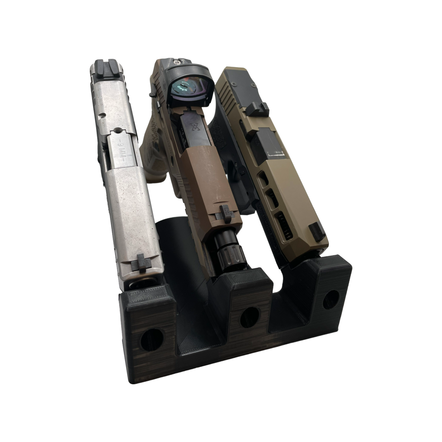 3 Handguns Barrel Stand