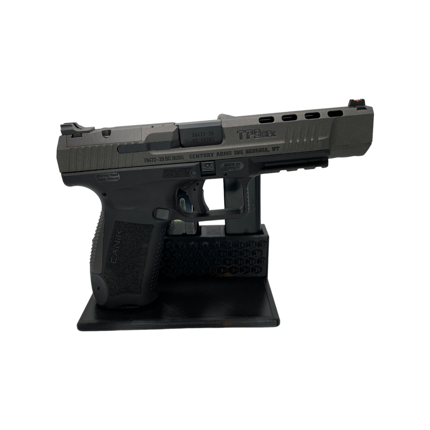 Canik TP9 Stand W/ Magazine Holder