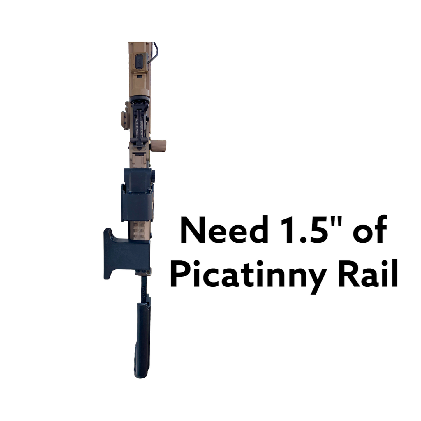 Picatinny Wall Mount - Offset